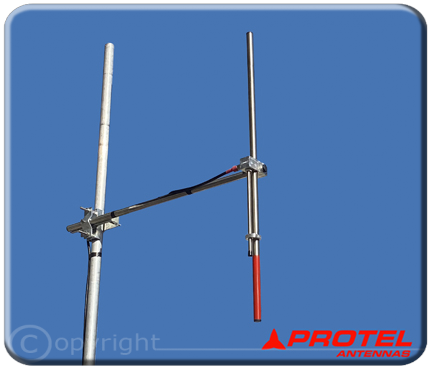 antenne dipôle 108 150 MHz Protel antenne kit web